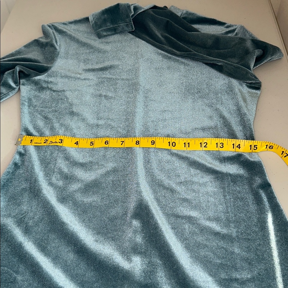 H&M Teal Long Sleeve Dress - Picture 11 of 16